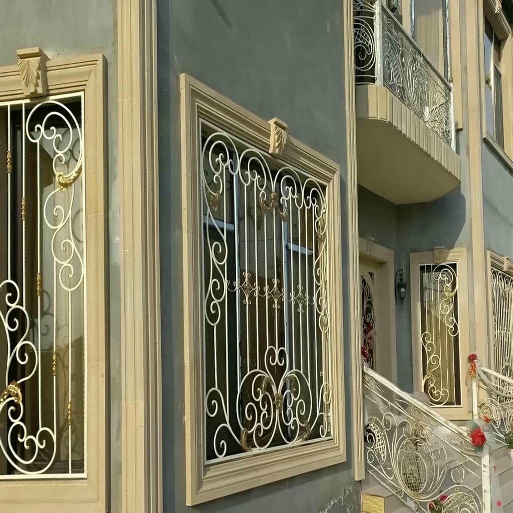 نصب حفاظ پنجره آهنی فرفورژه در خرم آباد