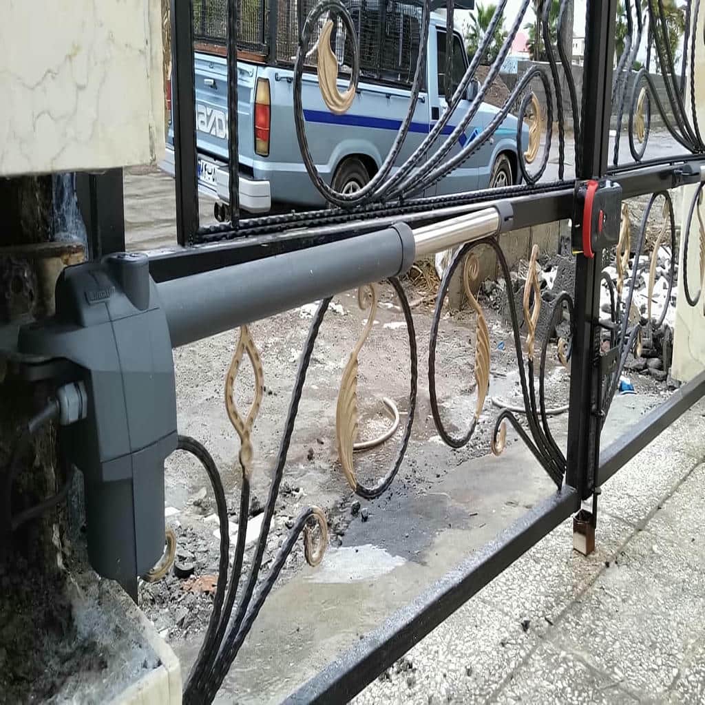 جک برقی درب پارکینگ در کیش