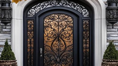 درب حیاط در بیرجند