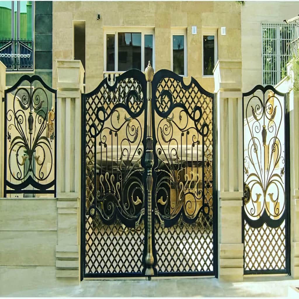 قیمت درب حیاط ویلایی مدرن در سمنان