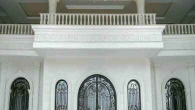 درب حیاط در اشتهارد