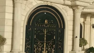 درب حیاط در چابهار