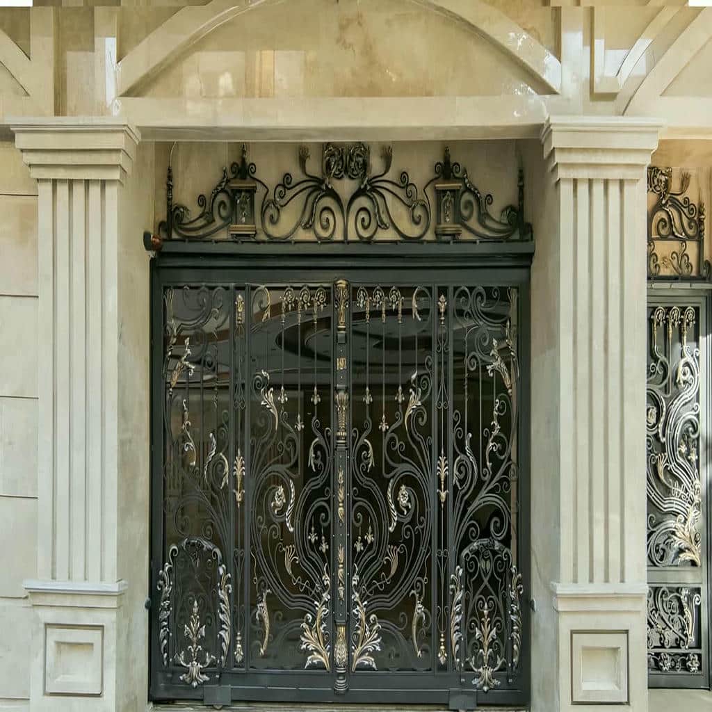 خرید درب حیاط فلزی در شیراز