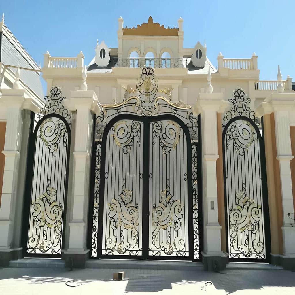 خرید درب حیاط ضخامت آهن در چابهار