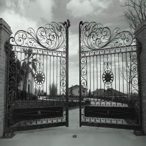 درب حیاط در محمودآباد