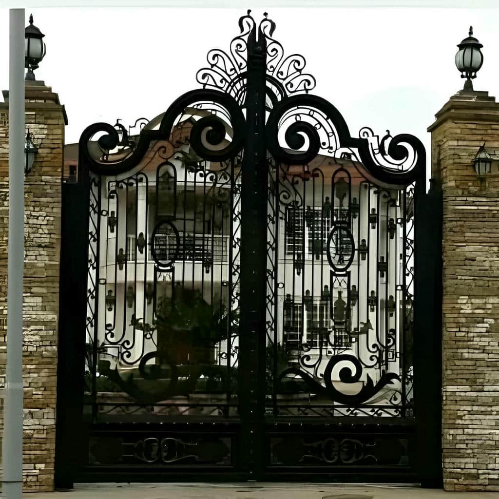درب حیاط در اهواز