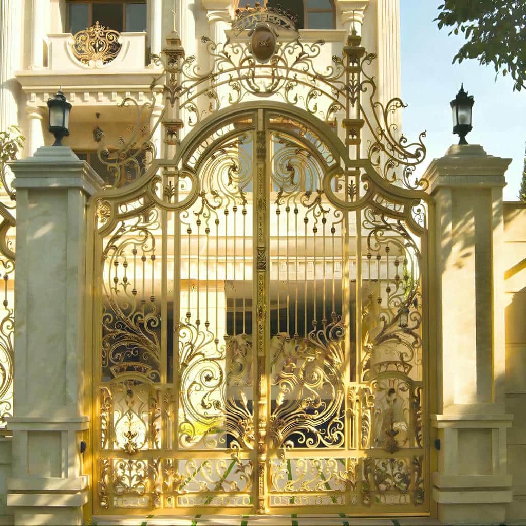 خرید درب حیاط پارکینگ پرتردد در هشتگرد