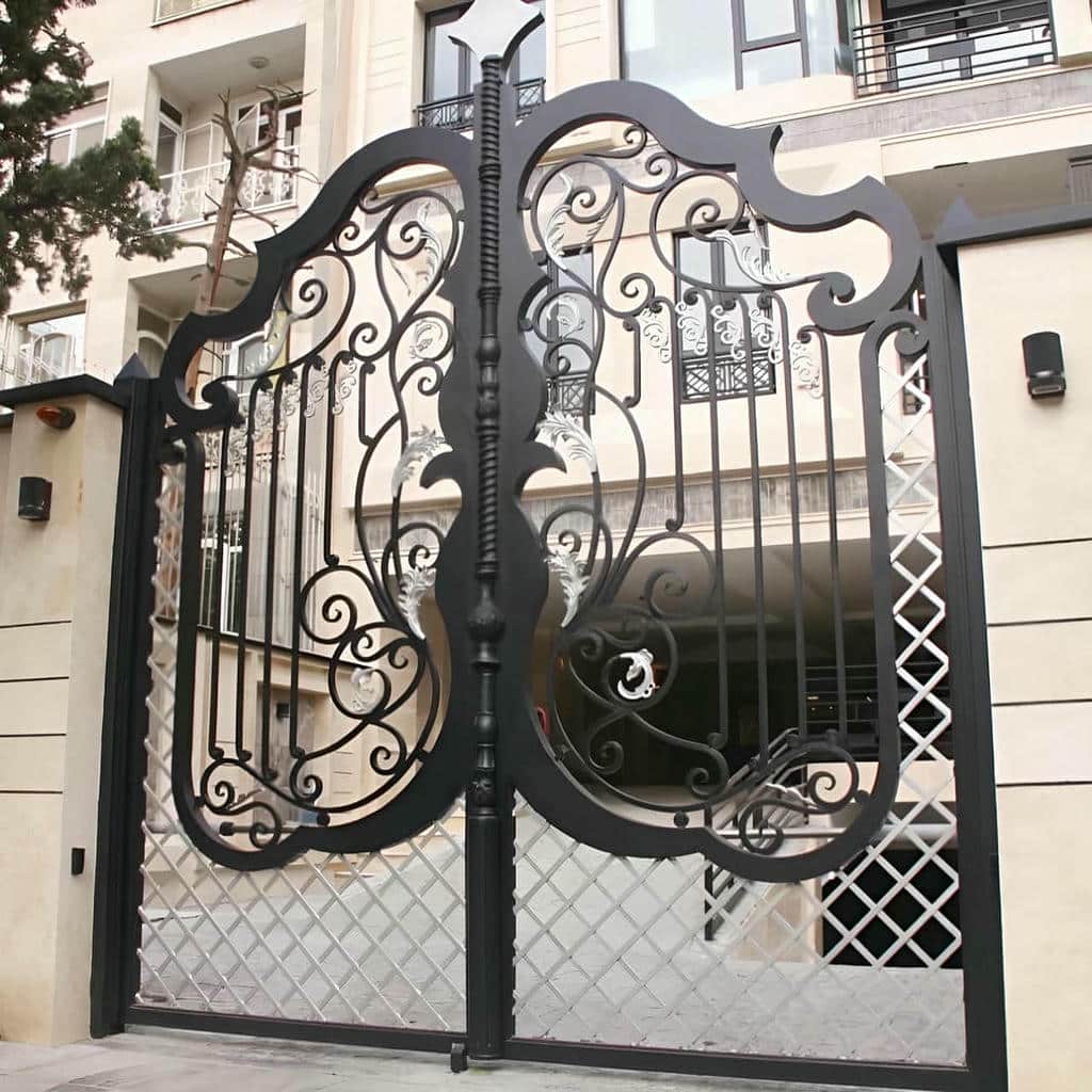 فروش درب حیاط آهنی ساده در اهواز