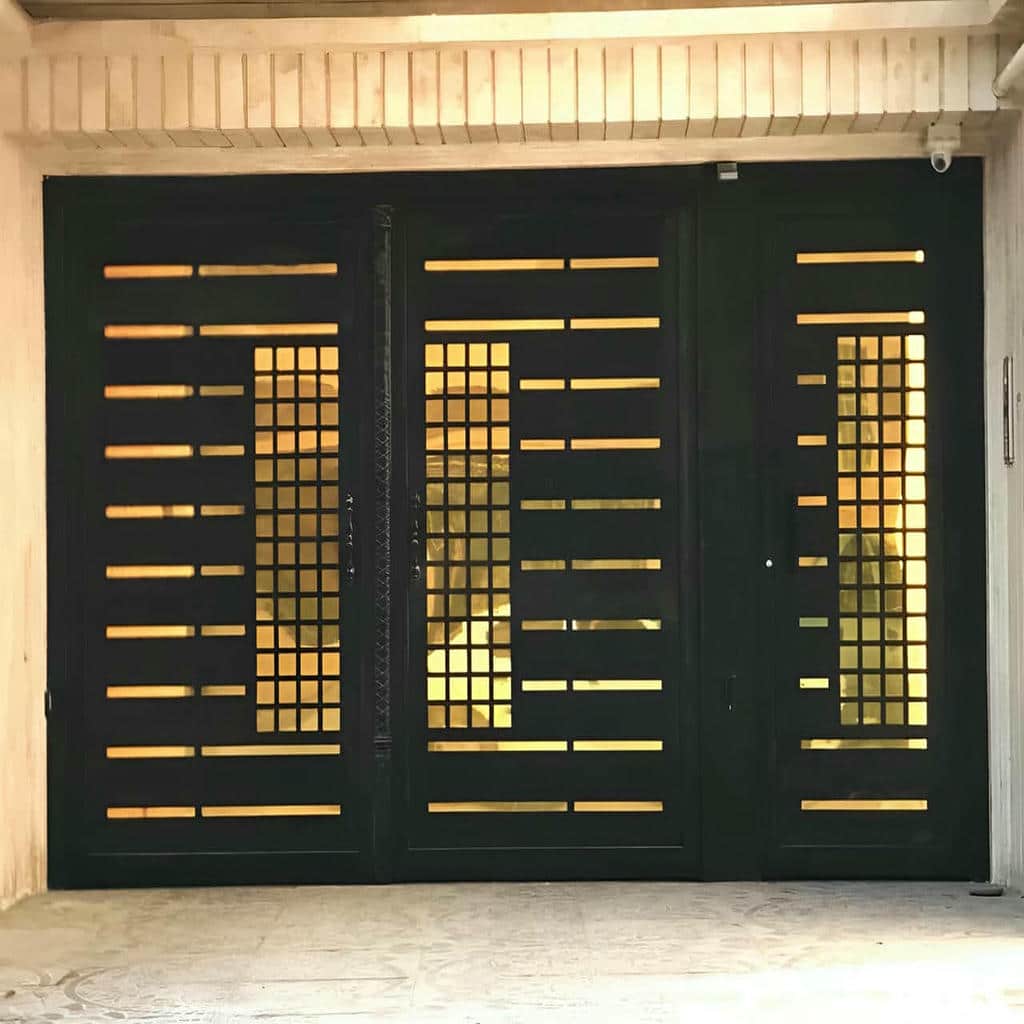نصب درب حیاط دهانه دقیق در هشتگرد