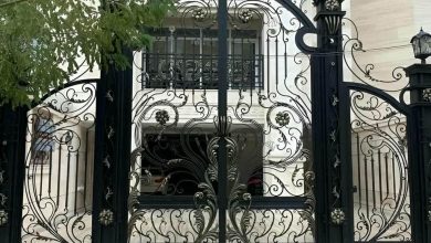 درب حیاط در پرند