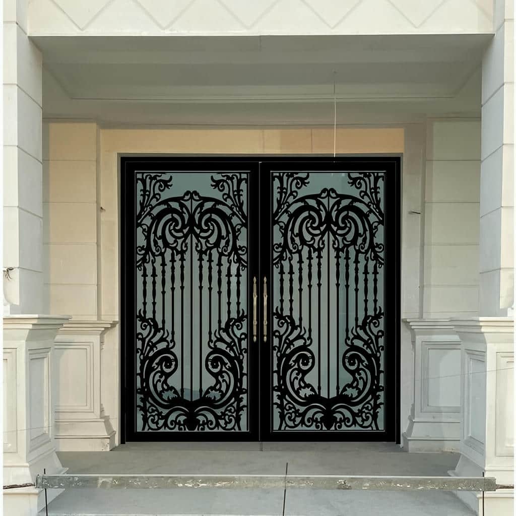 درب حیاط در قزوین