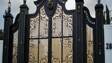 درب حیاط در نظرآباد