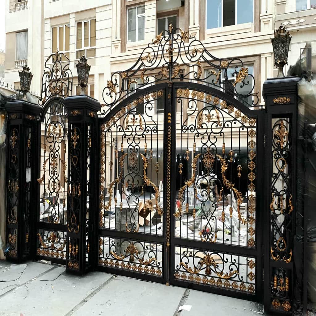 نصب درب حیاط پارکینگ در گرگان