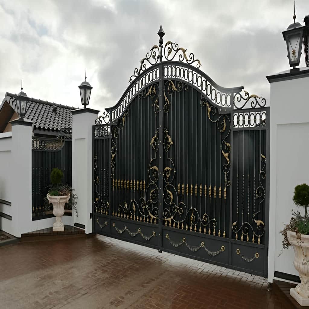 نصب درب حیاط پارکینگ در سمنان