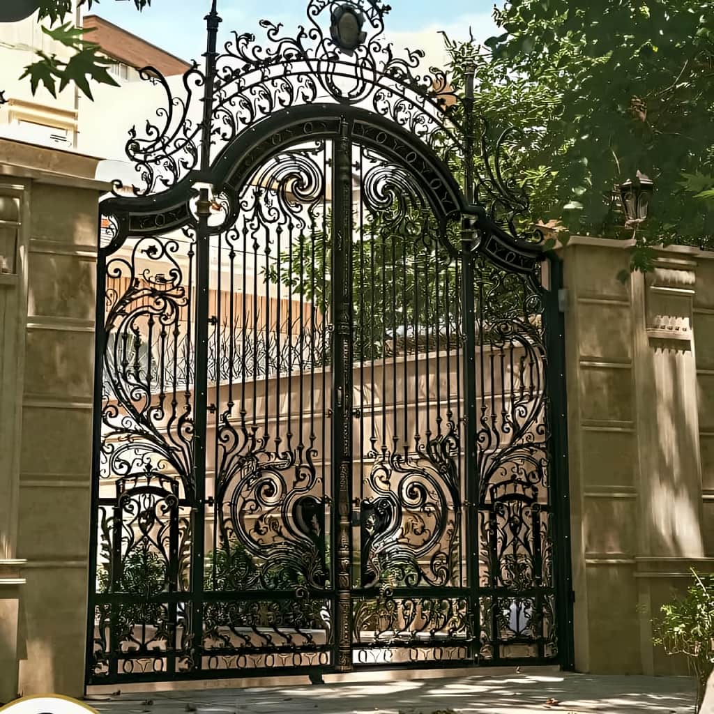 خرید درب حیاط ضخامت آهن در سقز