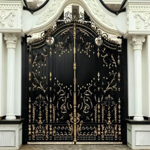 درب حیاط در بابل