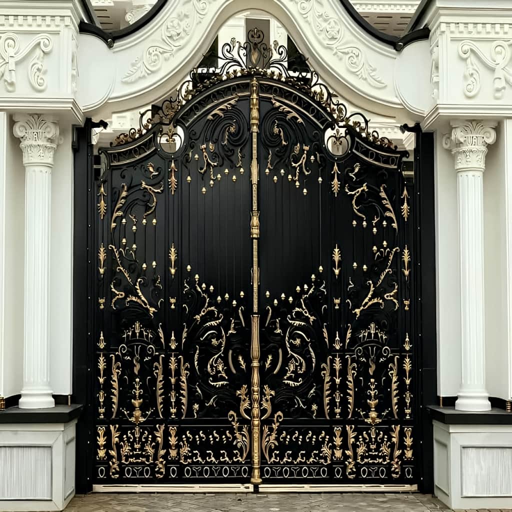درب حیاط در بابل
