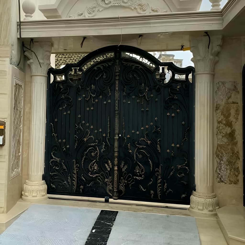 خرید درب حیاط ساده در نسیم شهر