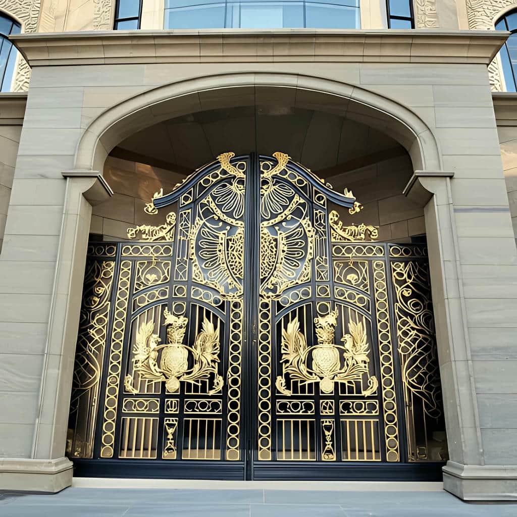 درب حیاط در کردان