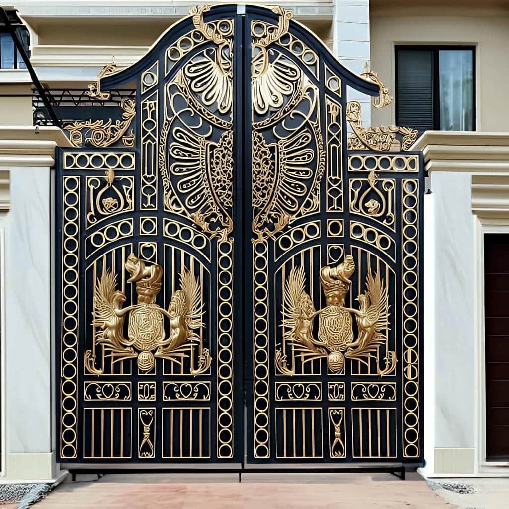 قیمت درب حیاط ویلایی مدرن در کرج