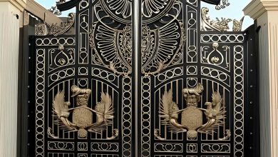 درب حیاط در استان مازندران