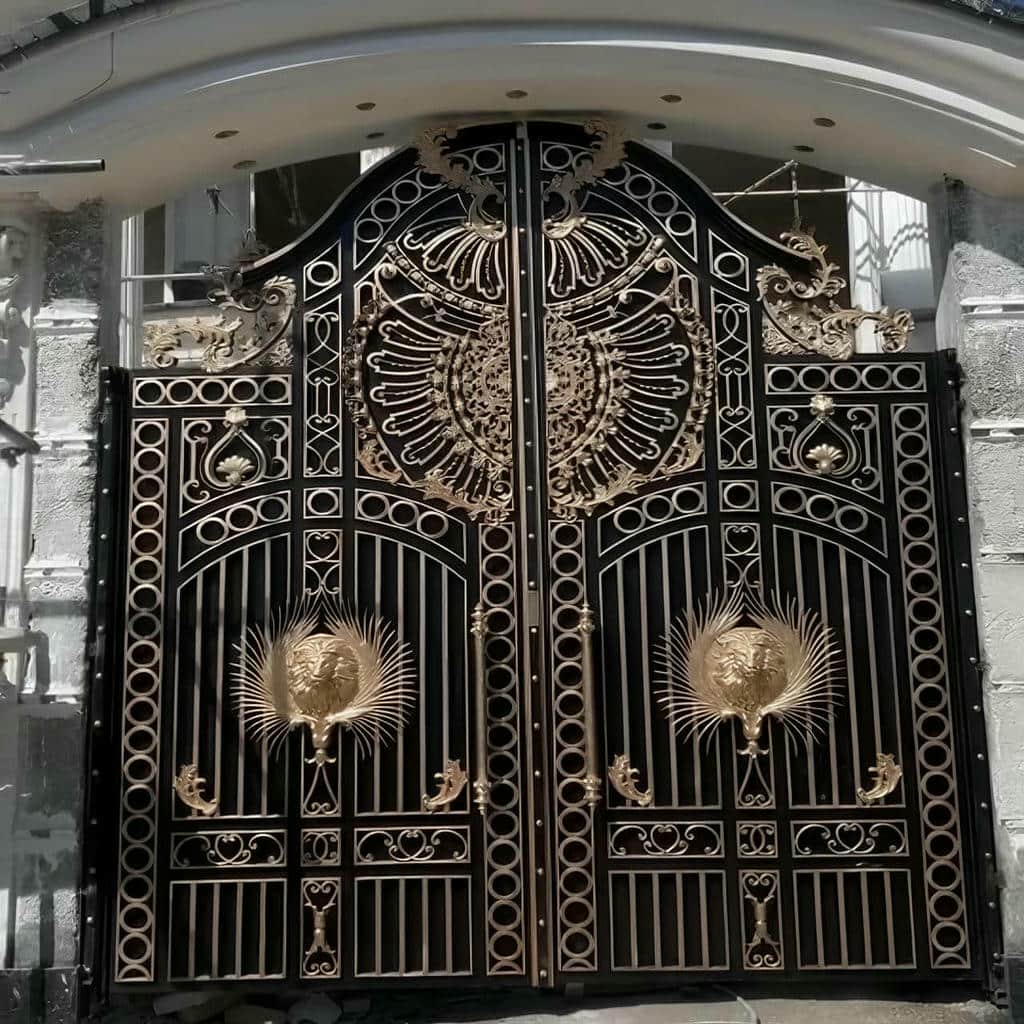 خرید درب حیاط فلزی در قائمشهر