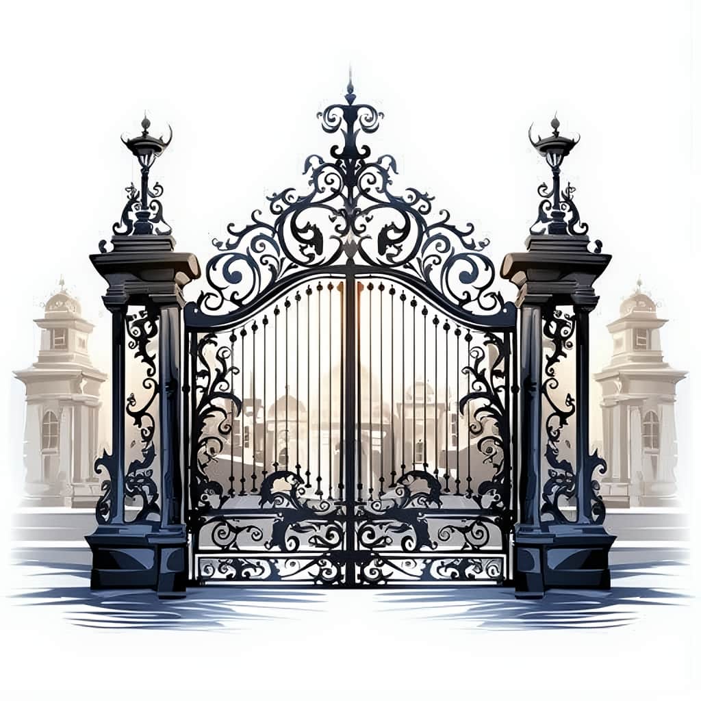خرید درب حیاط فلزی در اردبیل