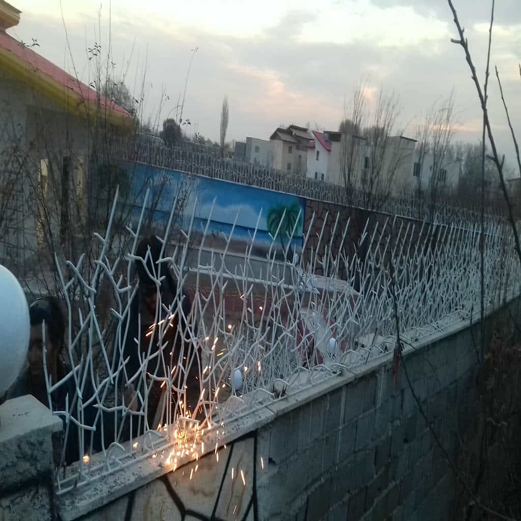 حفاظ شاخ گوزنی با رنگ کوره ای بادوام