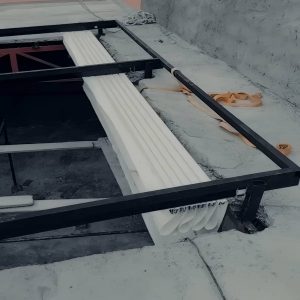 سقف برقی تراس مدرن