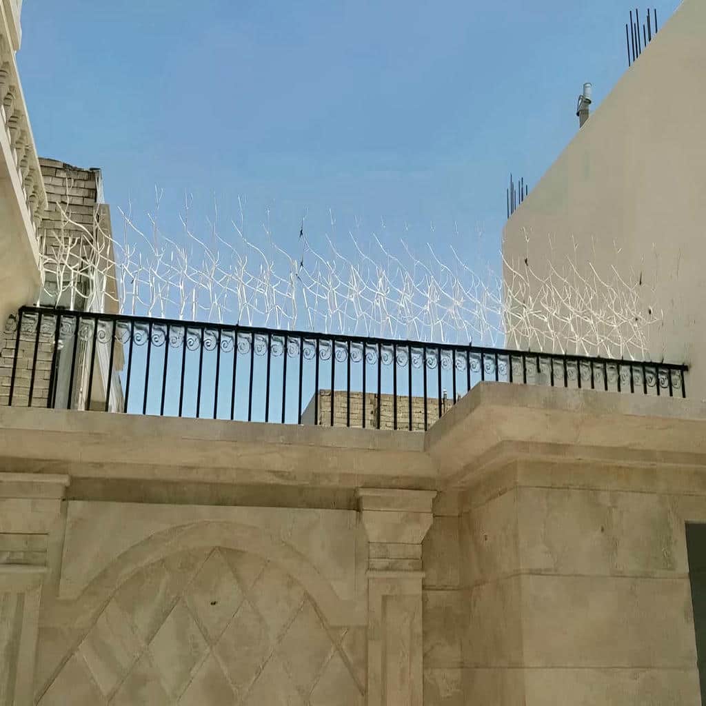 حفاظ شاخ گوزنی با میلگرد مقاوم