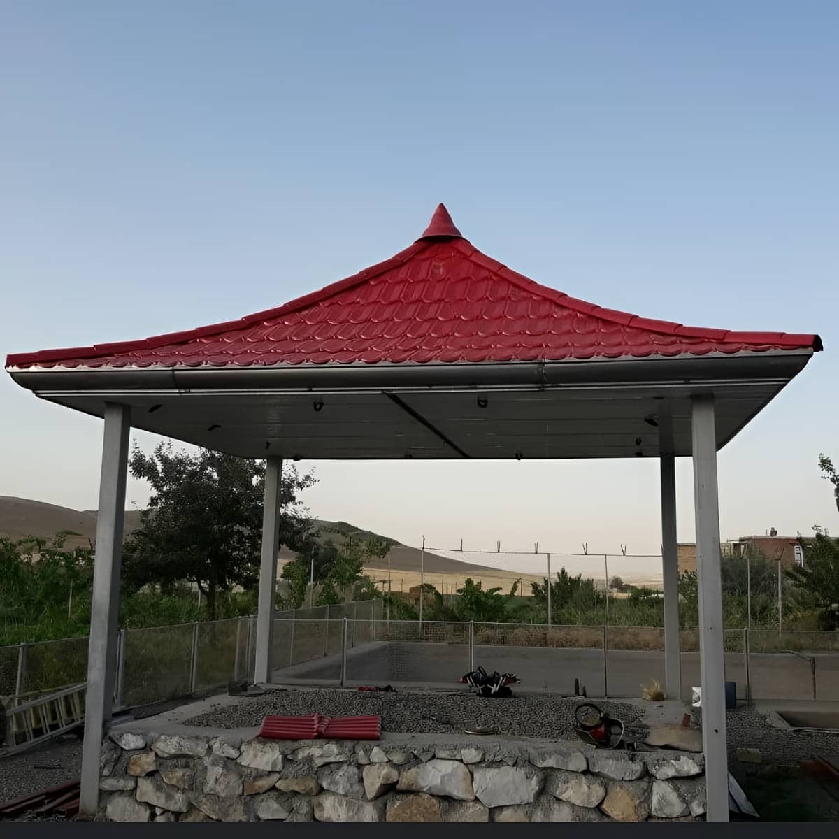 آردواز ضد آب مقاوم با آبرو منظم باران