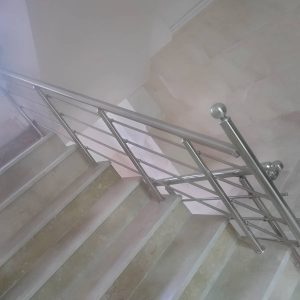 نرده استیل مدرن راه پله