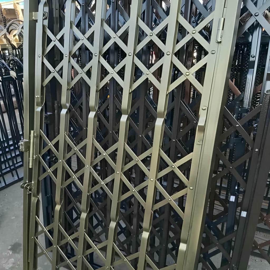 مدل حفاظ آکاردئونی دو جداره در پاگرد کم‌عرض