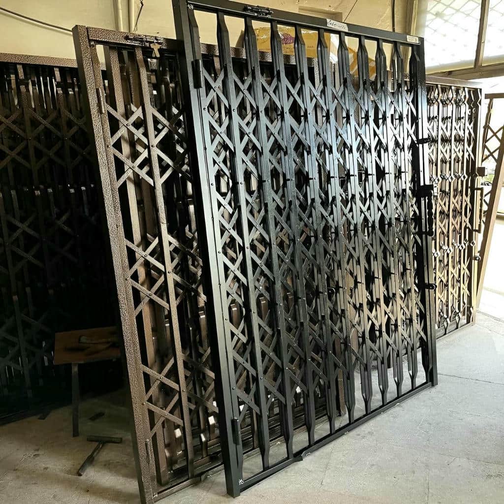 قیمت حفاظ آکاردئونی دو جداره متناسب با ابعاد پروژه