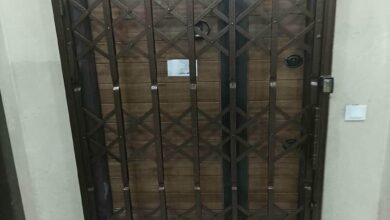 11 طرح درب ریلی آکاردئونی کم جا