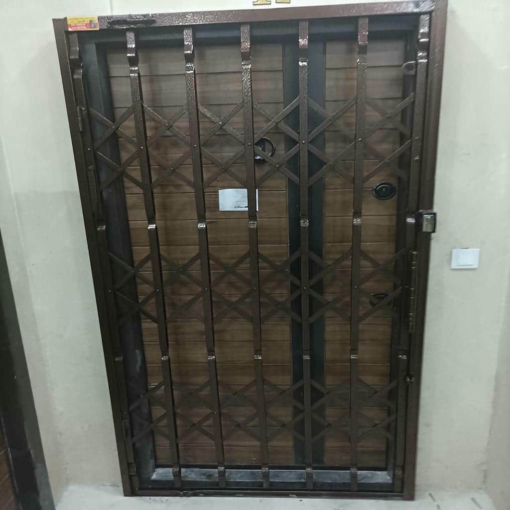 11 طرح درب ریلی آکاردئونی کم جا