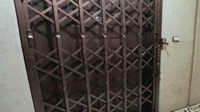 13 مدل درب حفاظ فلزی ورودی واحد
