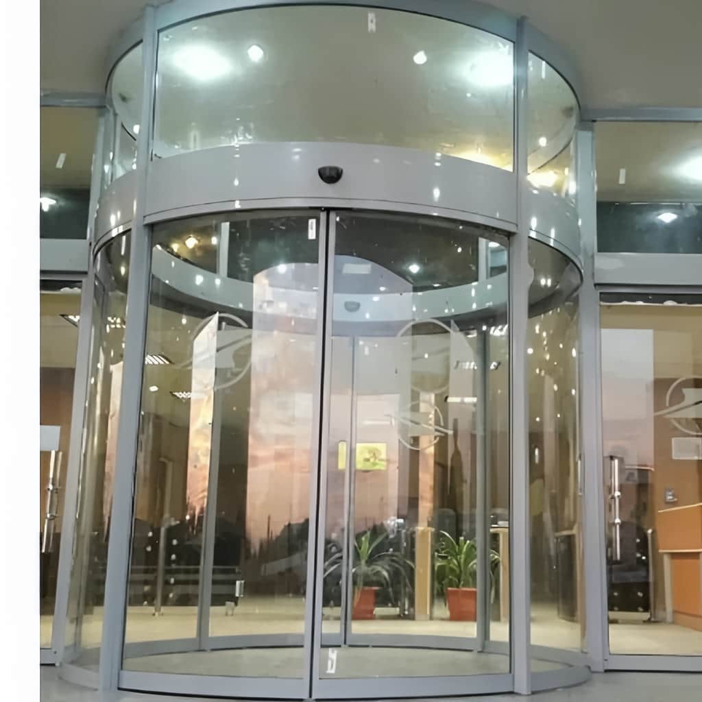ساخت درب اتوماتیک کشویی فریم دار آلومینیومی