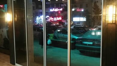 8 مدل درب شیشه ای اتوماتیک کشویی دو لت