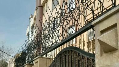 11 نمونه حفاظ شاخ گوزنی دیوار باغ ویلا
