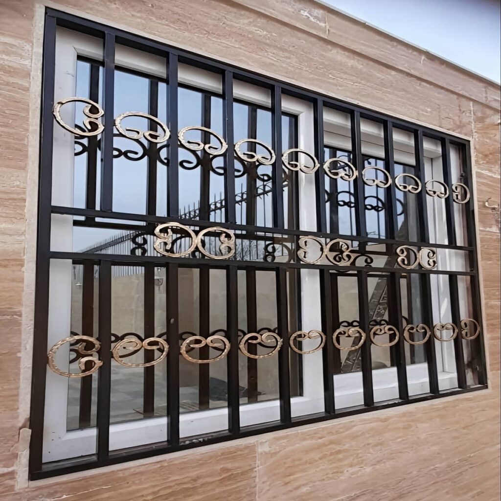13 طرح حفاظ پنجره شیک قاب دار