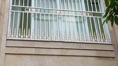 13 نمونه حفاظ پنجره ویلایی نمای باغ