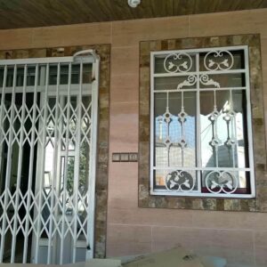 8 طرح حفاظ پنجره آهنی پروفیلی طبقه همکف