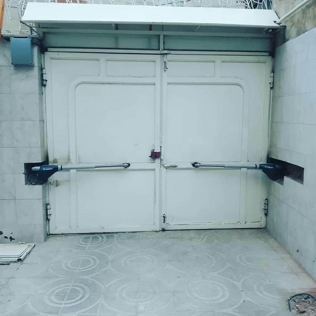 فروش جک درب پارکینگ ایرانی بازویی با چشمی