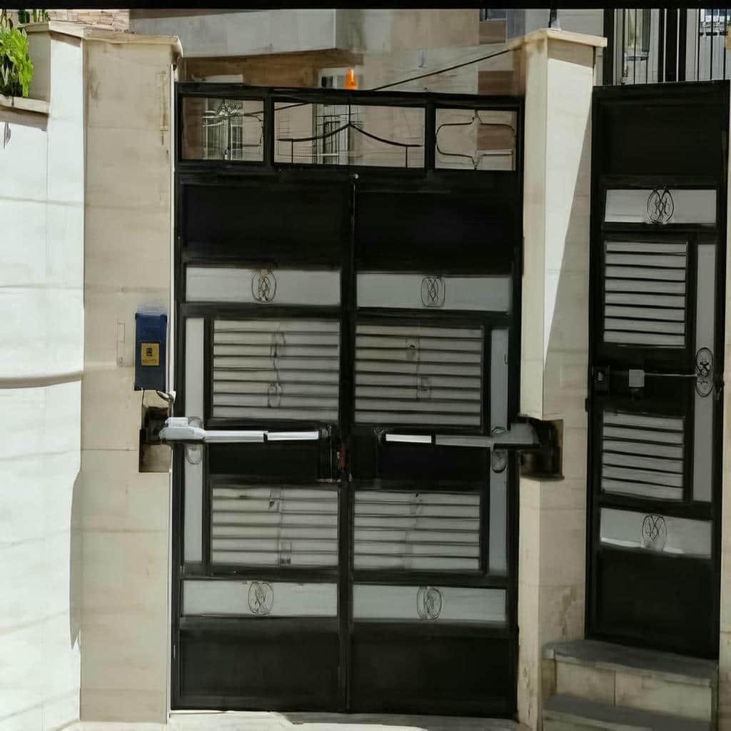 اجرای کددهی ریموت درب پارکینگ کد لرنینگ