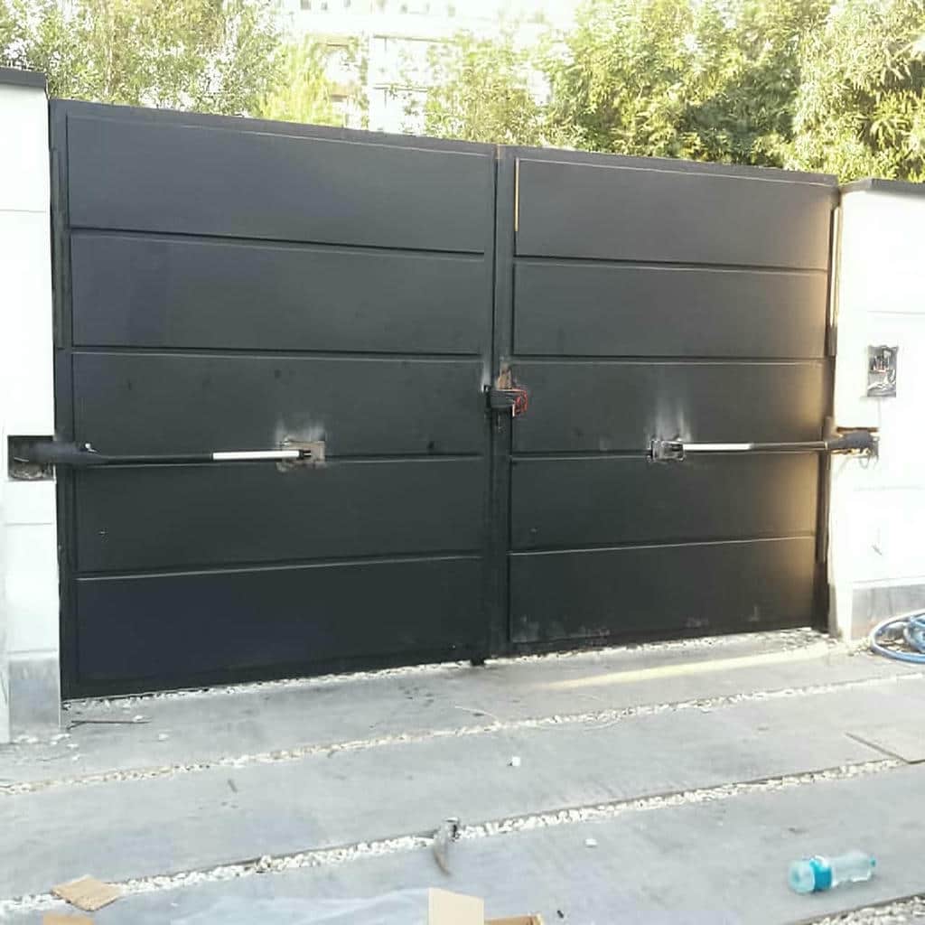 11 طرح درب پارکینگ جک دار بازویی