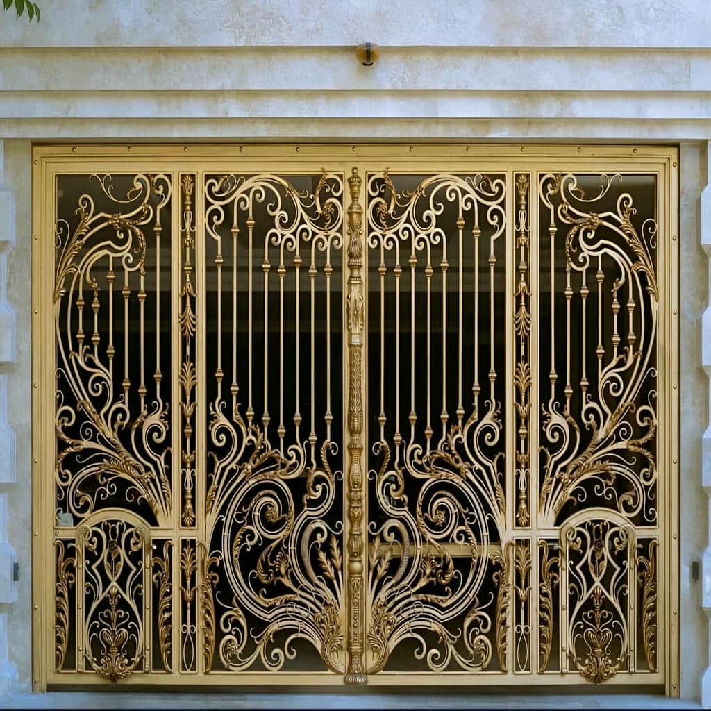 خرید درب حیاط CNC پنل مشبک با پوشیدگی مناسب