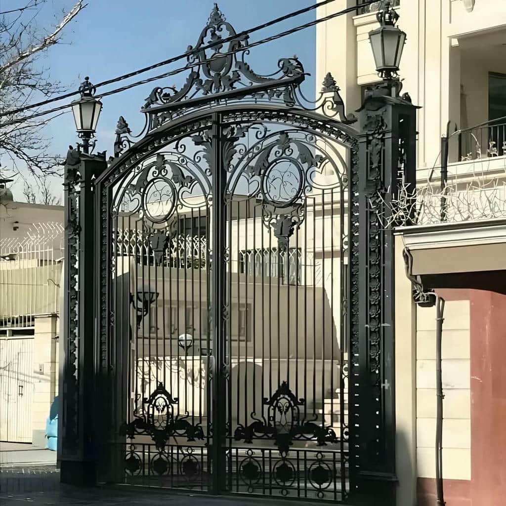 انتخاب طرح درب ویلایی پارکینگ دو لنگه
