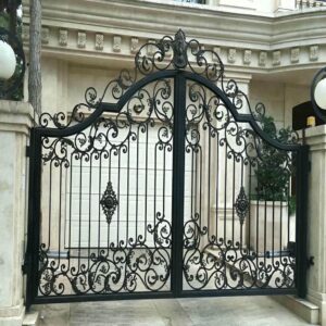14 مدل درب حیاط ورق پانچ