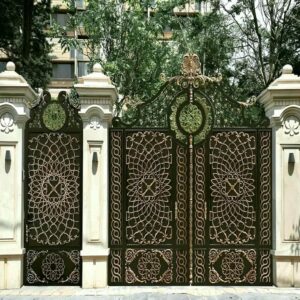 7 مدل درب ویلایی ترموود نما چوب